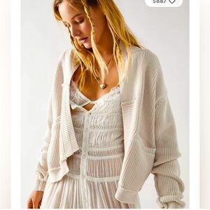 Free People Worn Thru Surplus Cardiac